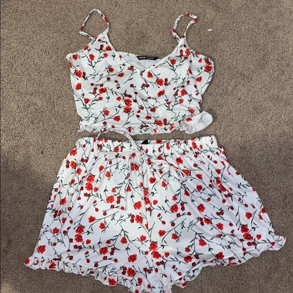 tank top and short set